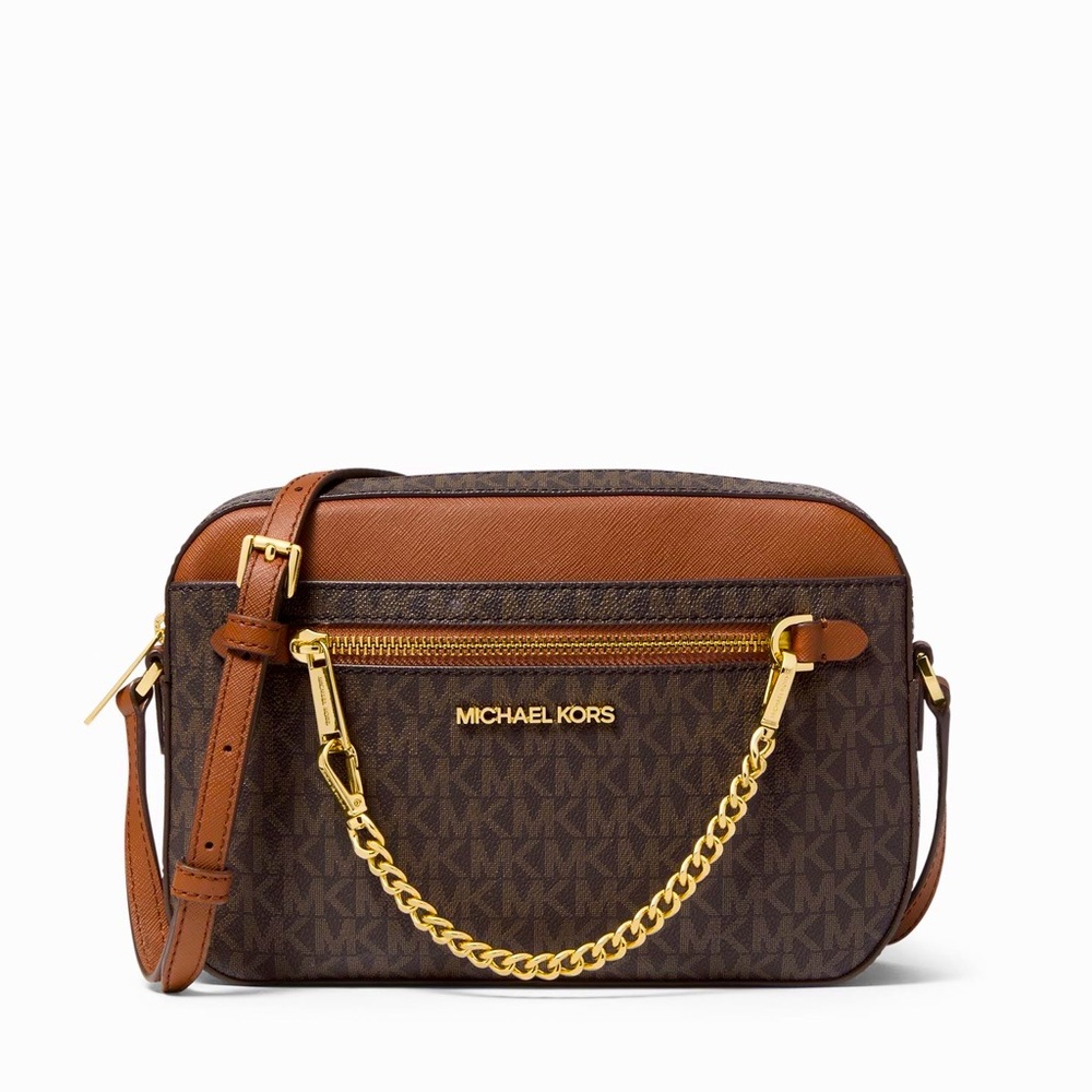 MICHAEL MICHAEL KORS
Jet Set Large Logo Crossbody Bag